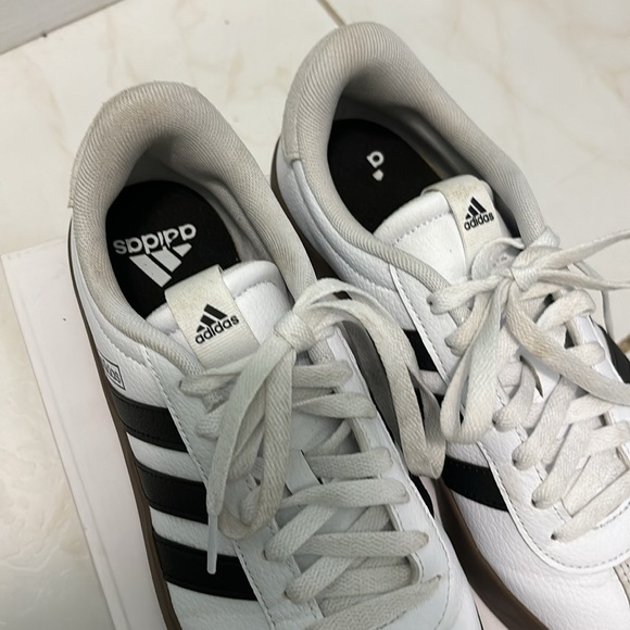 adidas White and Black Athletic Shoes - Picture 6 of 15